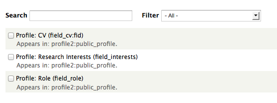 I can't even add the a relationship to get the User ID of a Profile...